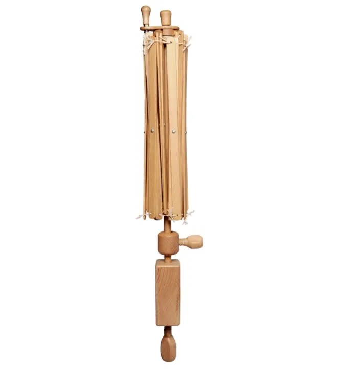 Knitpro Swift - holds hanks or skeins while you wind your yarn - Handcrafted in Birchwood