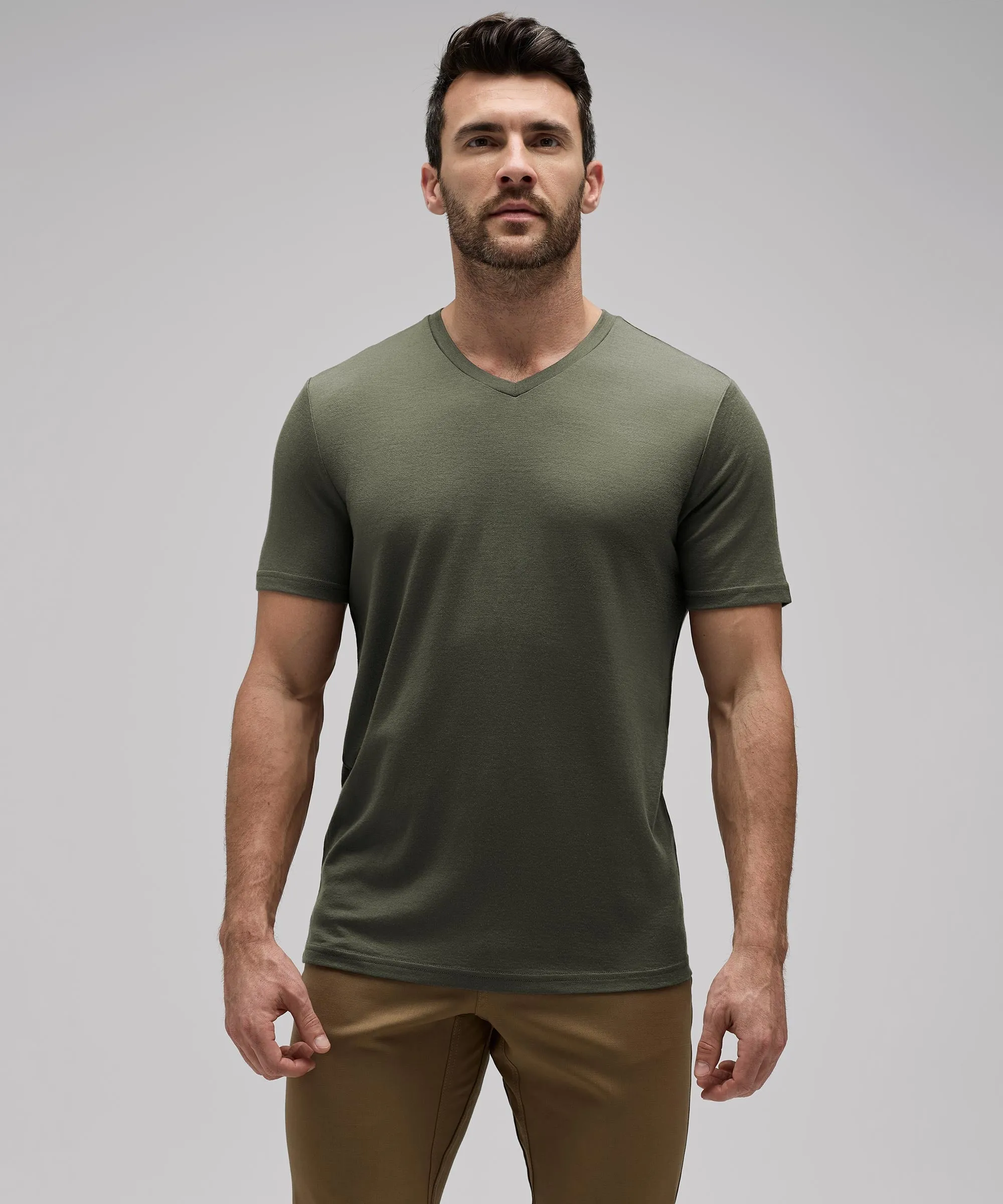 Men's Merino V-Neck T-Shirt