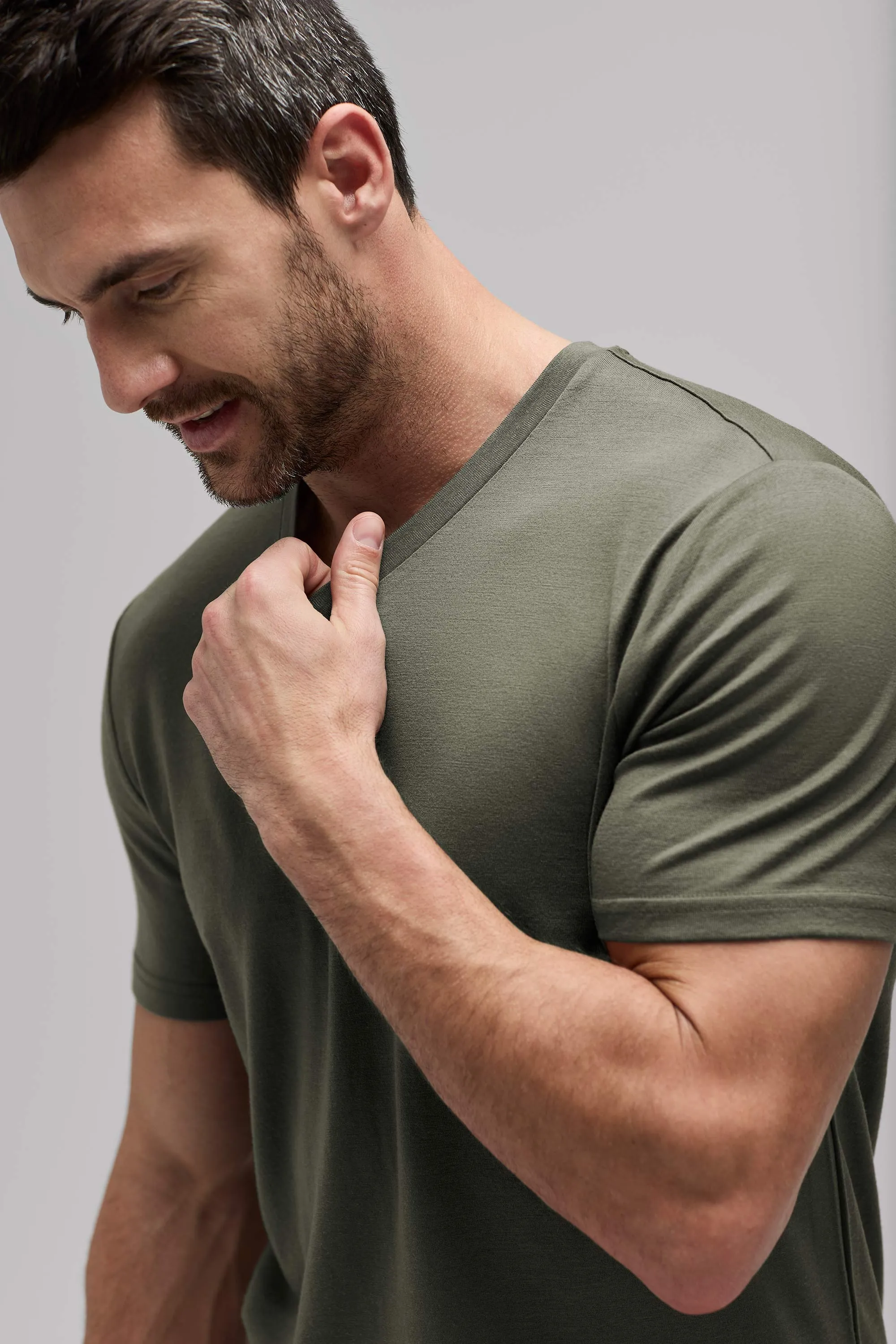 Men's Merino V-Neck T-Shirt