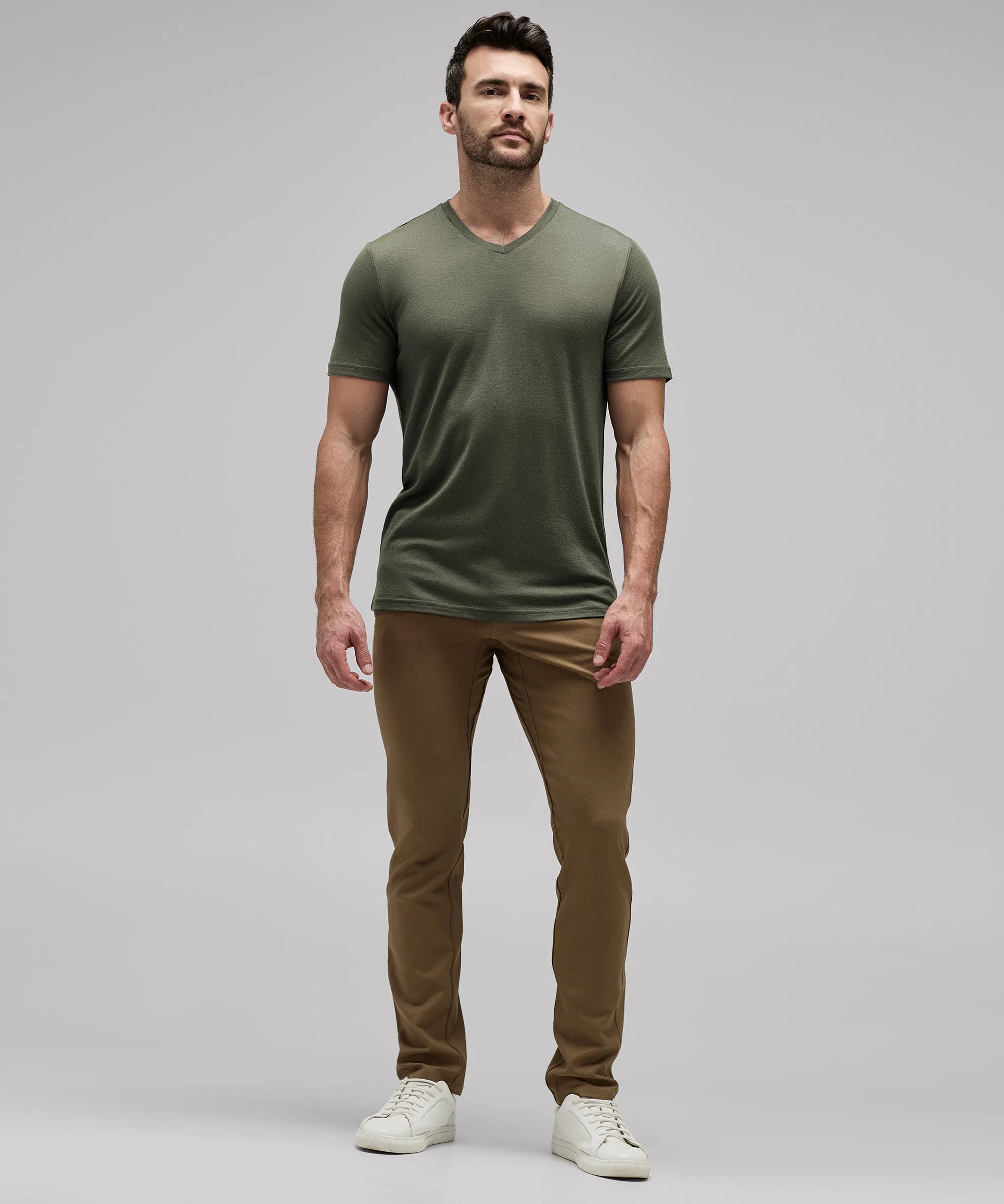 Men's Merino V-Neck T-Shirt