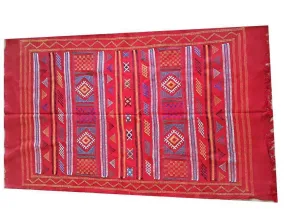 Moroccan Sabra Cactus Silk Rug - Orange - Syndra