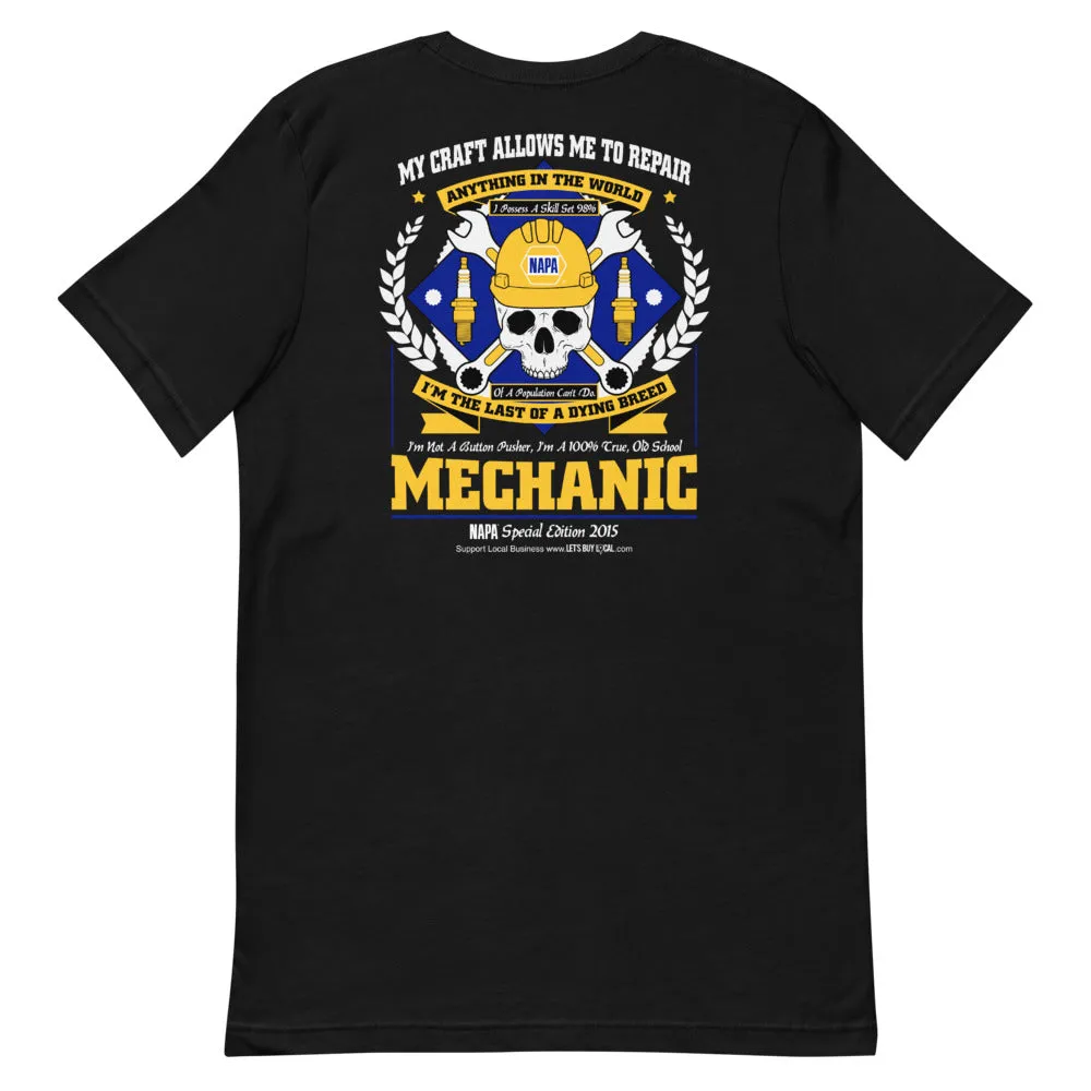 NAPA AUTO PARTS - Last of A Dying Breed on Back Men's Unisex T-shirt