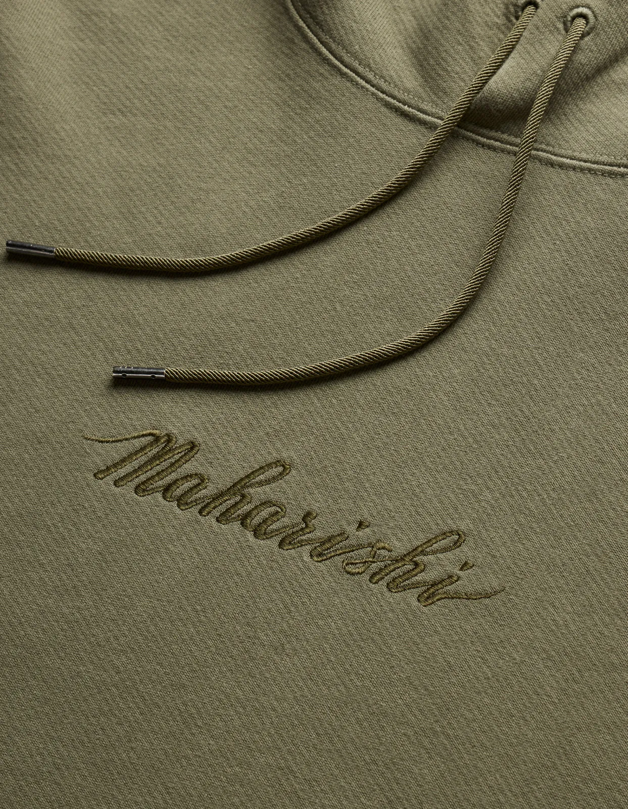 Organic Hooded Sweatshirt Olive