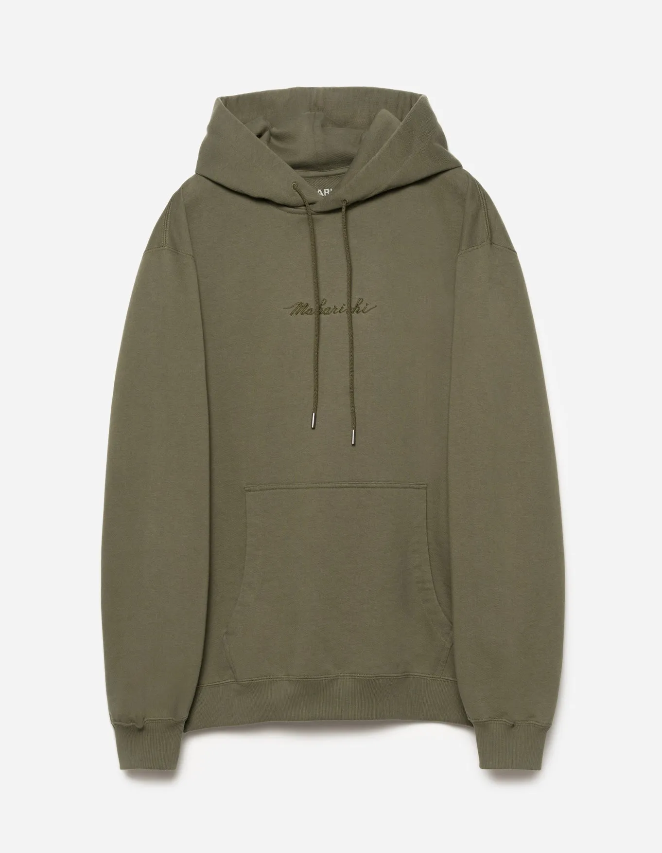 Organic Hooded Sweatshirt Olive