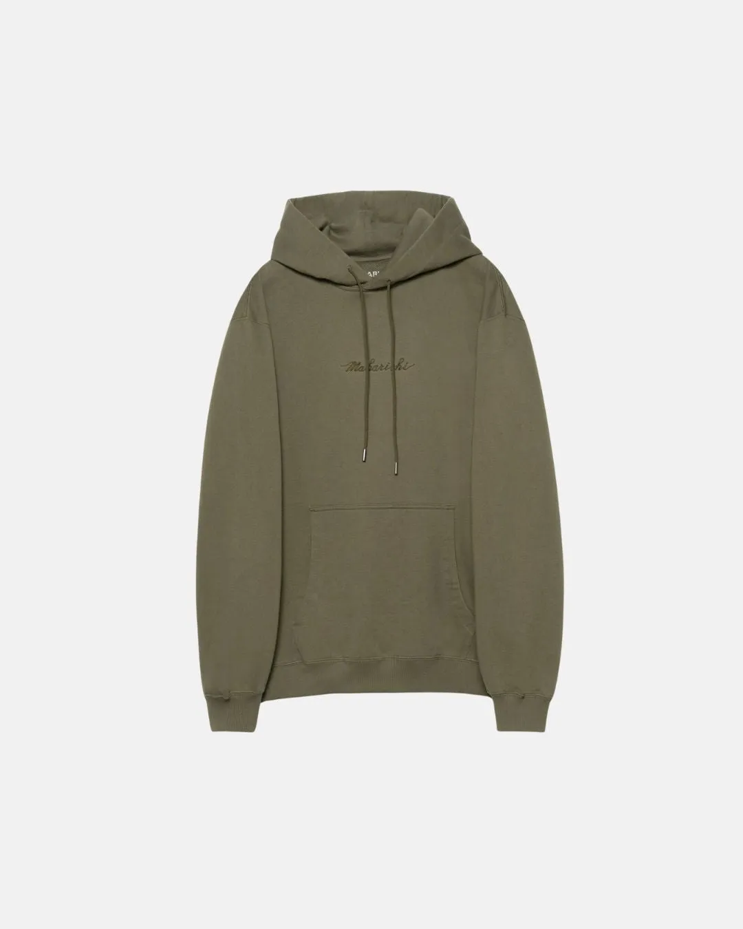 Organic Hooded Sweatshirt Olive