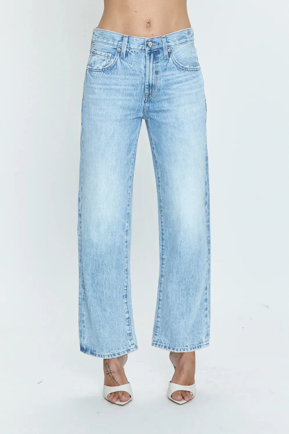 PISTOLA | Lexi Midrise Bowed Straight - Enchanted Vintage