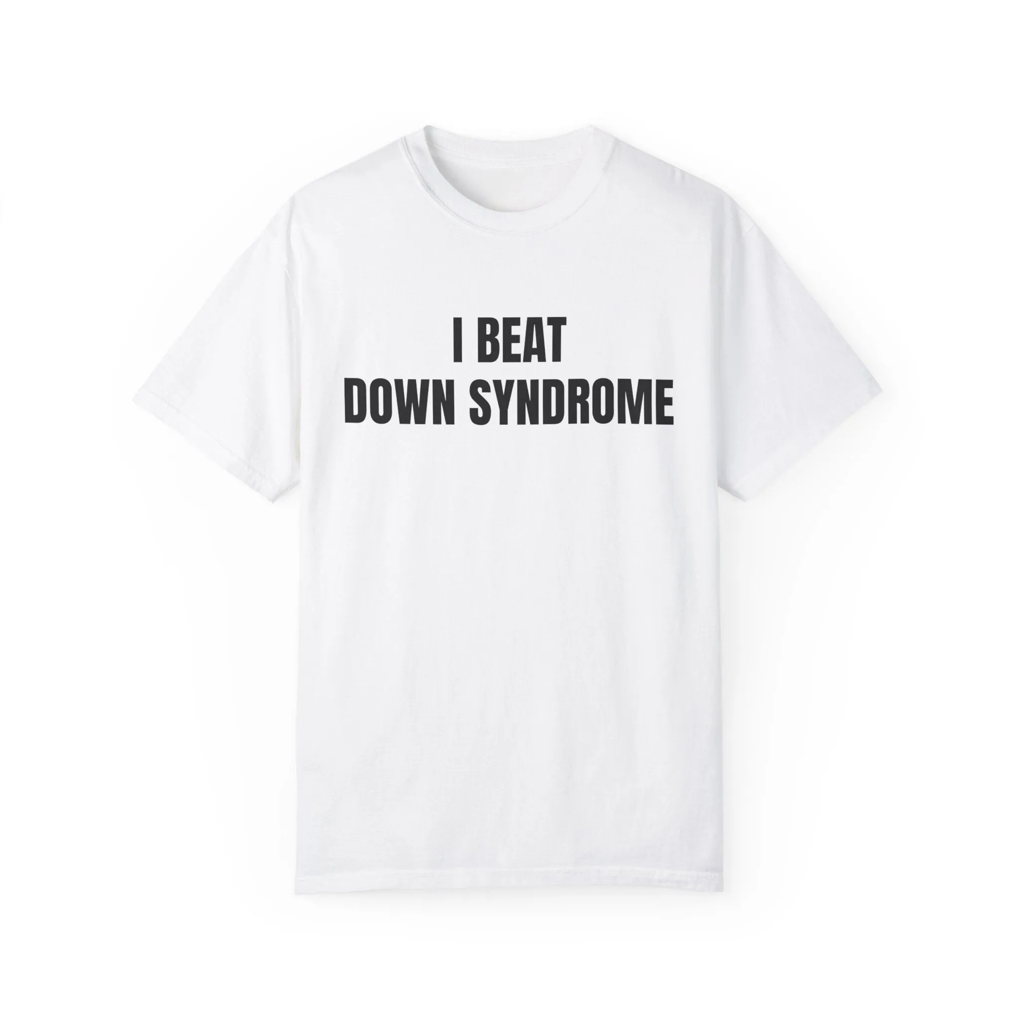 Victoriously Overcoming Down Syndrome Graphic T-Shirt in English
