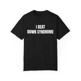 Victoriously Overcoming Down Syndrome Graphic T-Shirt in English