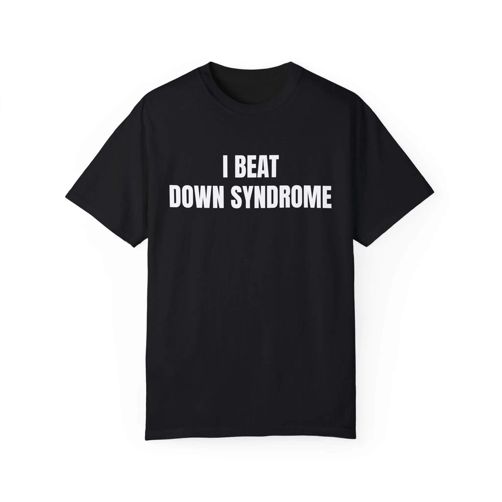 Victoriously Overcoming Down Syndrome Graphic T-Shirt in English