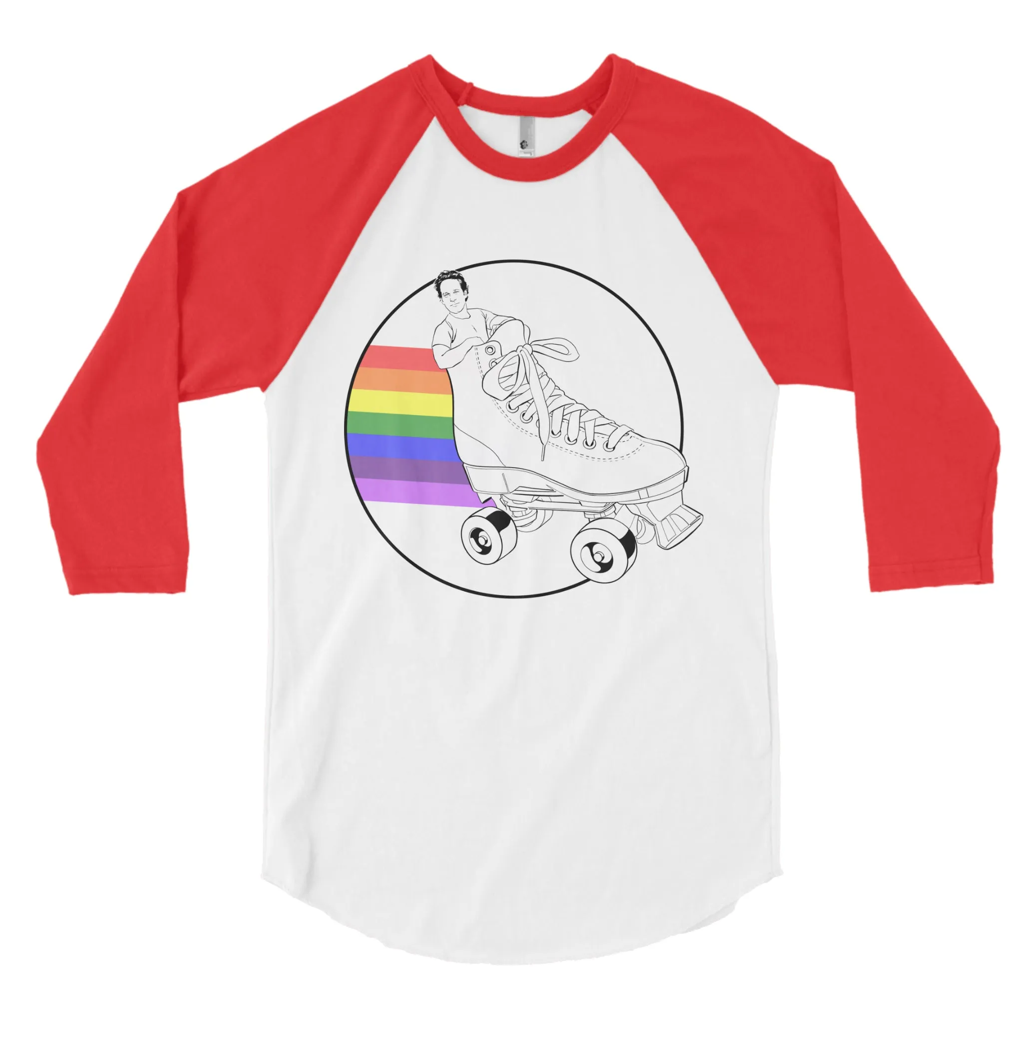 “Rudd City Roller” 3/4 sleeve baseball shirt