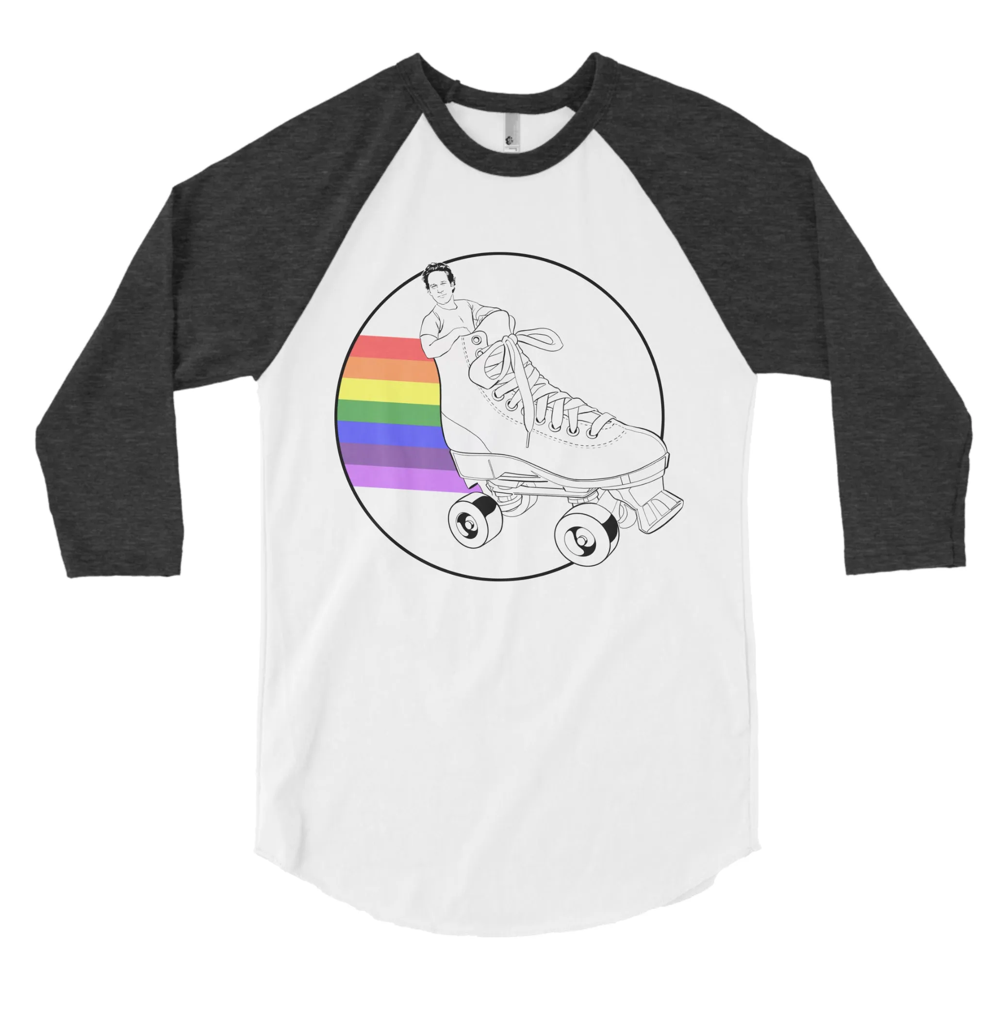 “Rudd City Roller” 3/4 sleeve baseball shirt