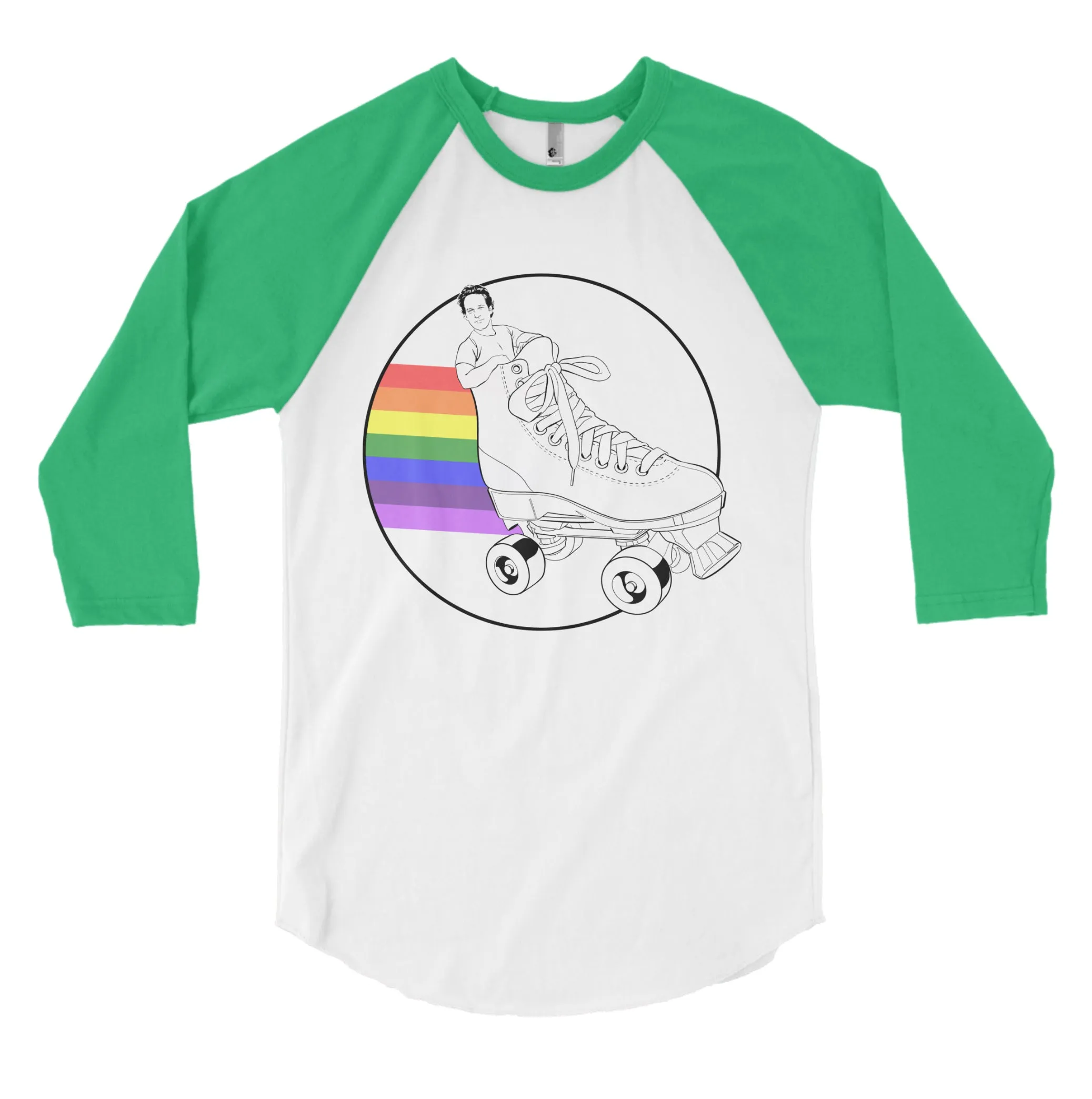 “Rudd City Roller” 3/4 sleeve baseball shirt