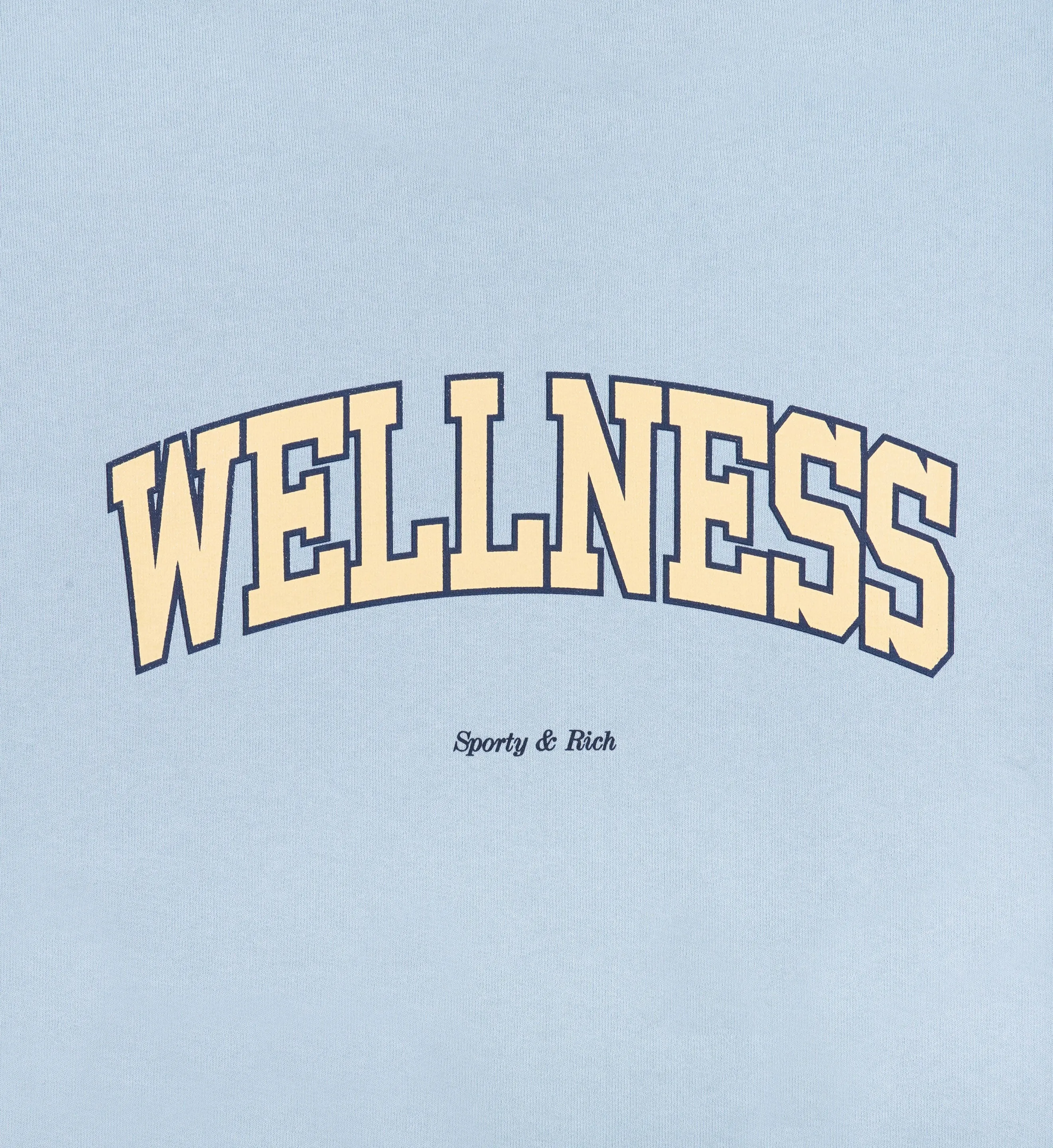 Wellness Ivy T-Shirt - China Blue/Almond