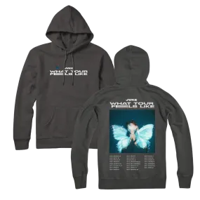 WHAT TOUR FEELS LIKE CHARCOAL PULLOVER