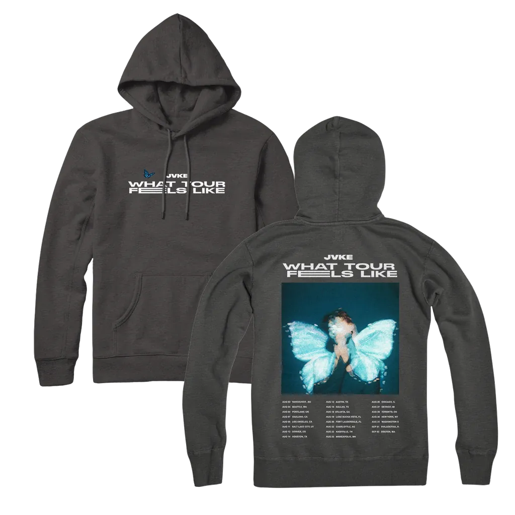 WHAT TOUR FEELS LIKE CHARCOAL PULLOVER