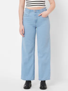 Women High-Rise Wide Leg Jeans