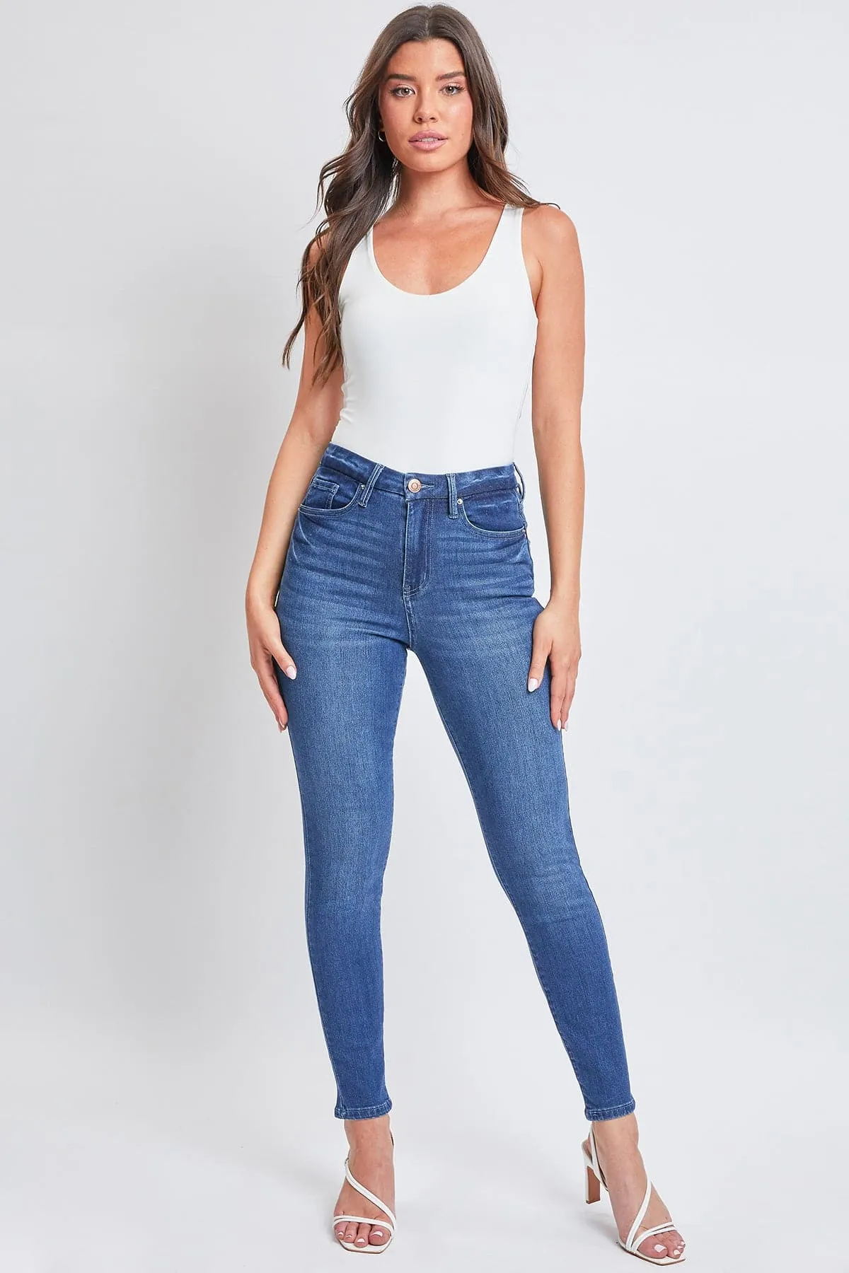 Womens Curvy Fit  Skinny Jeans