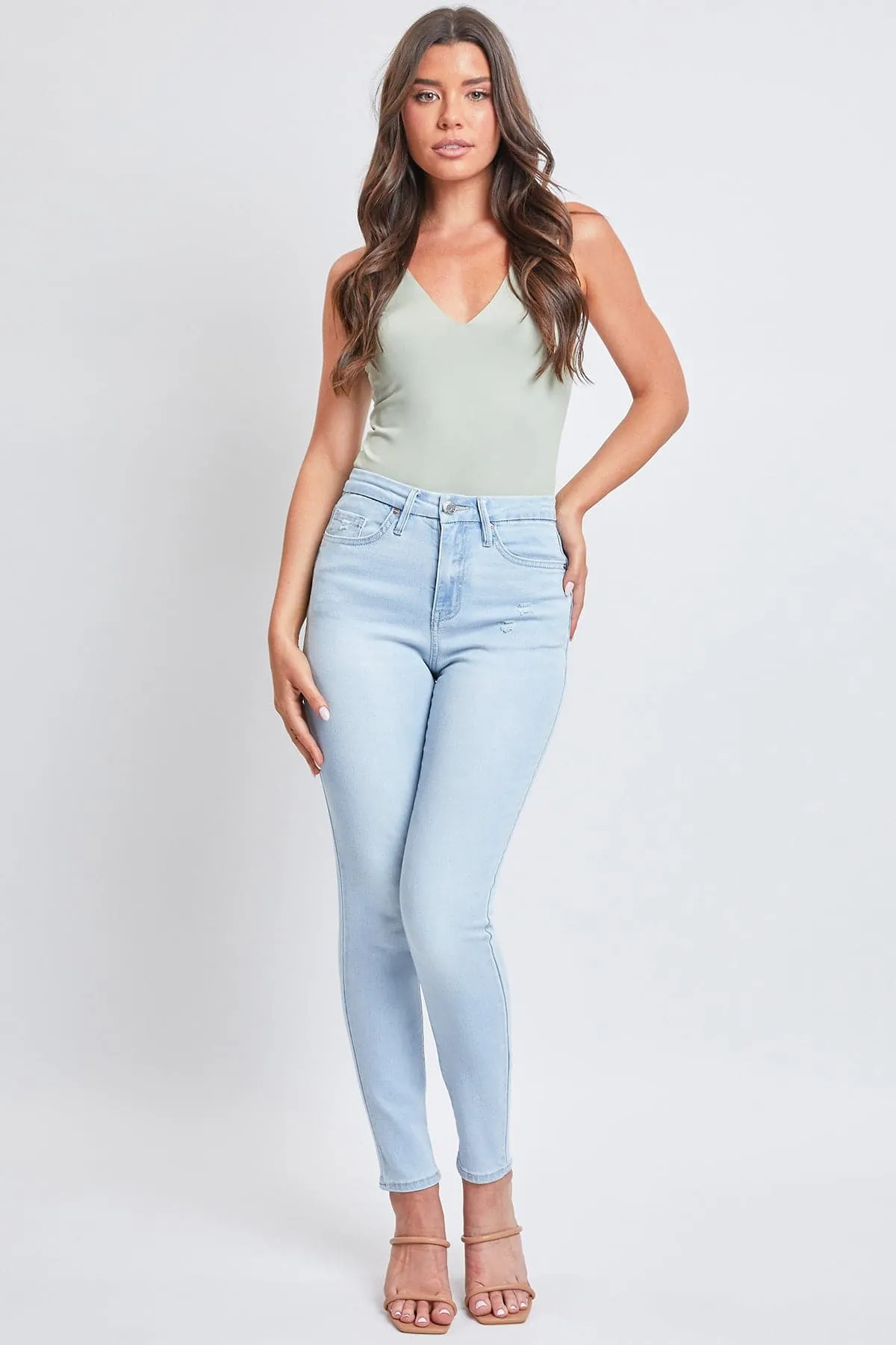 Womens Curvy Fit  Skinny Jeans