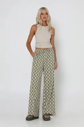 ZENI PANTS | GEO PRINT