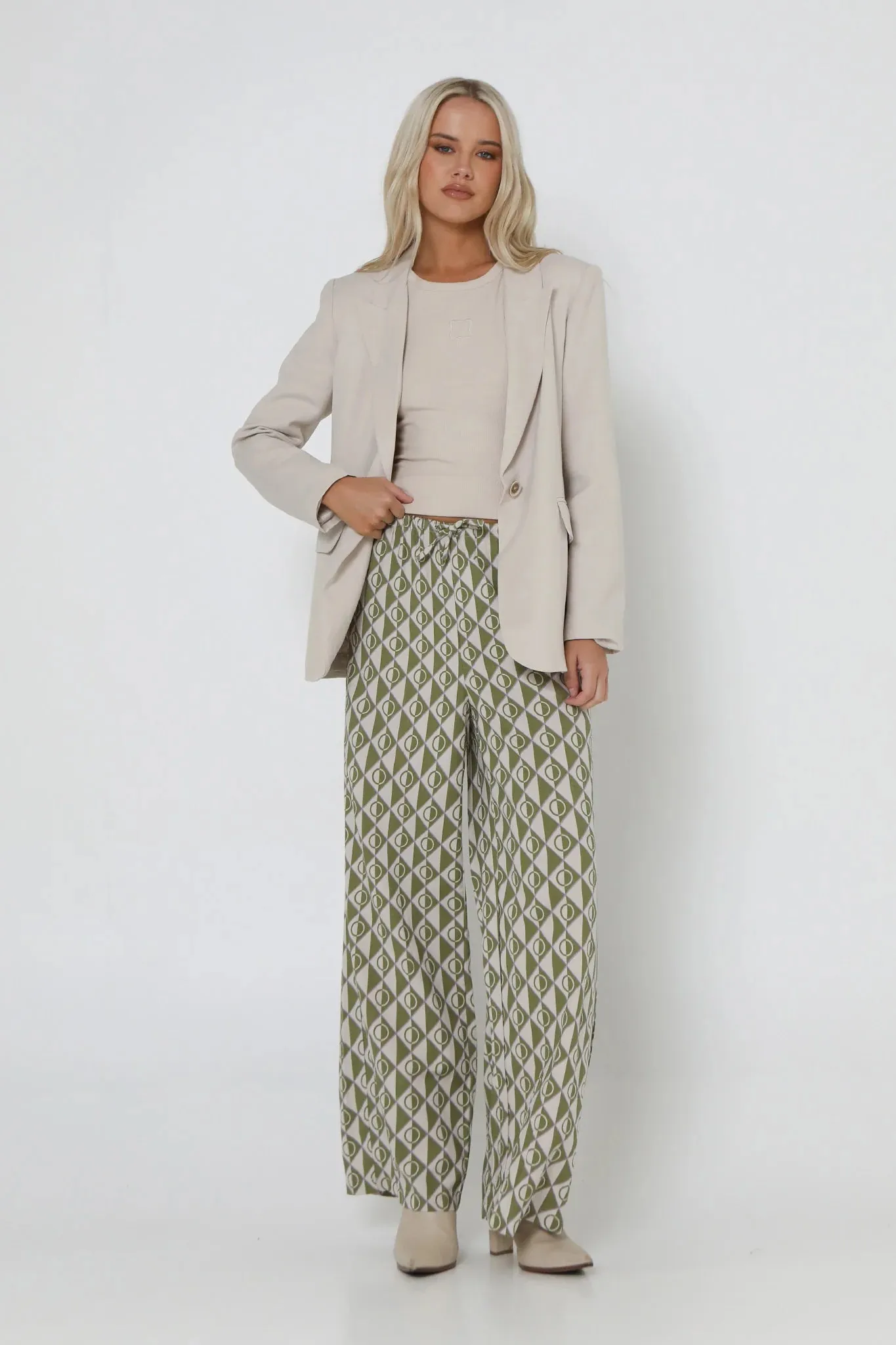 ZENI PANTS | GEO PRINT
